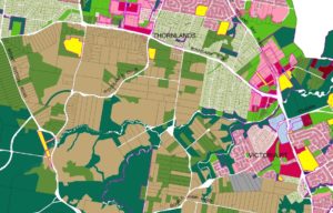 Thornlands area in the current Redland City Planning Scheme (click to enlarge)