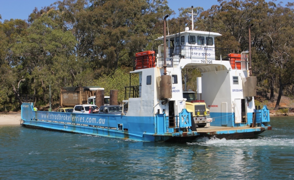 A vehicle barge servicing the Southern Moreton Bay Islands (SMBI)