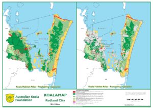 Redland Koala Habitat Atlas. Pre-clearing - Current vegetation.