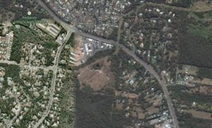 Area of possible residential development in Redland Bay Road Capalaba