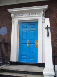 Chatham House Rules were first used by the Institute of international Affairs in London (Photo Tony Smith)