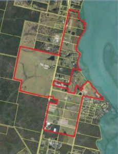 Proposed Shoreline Development area