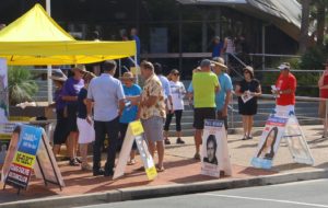 Pre-poll voting is underway for the Redlands election on 19 March