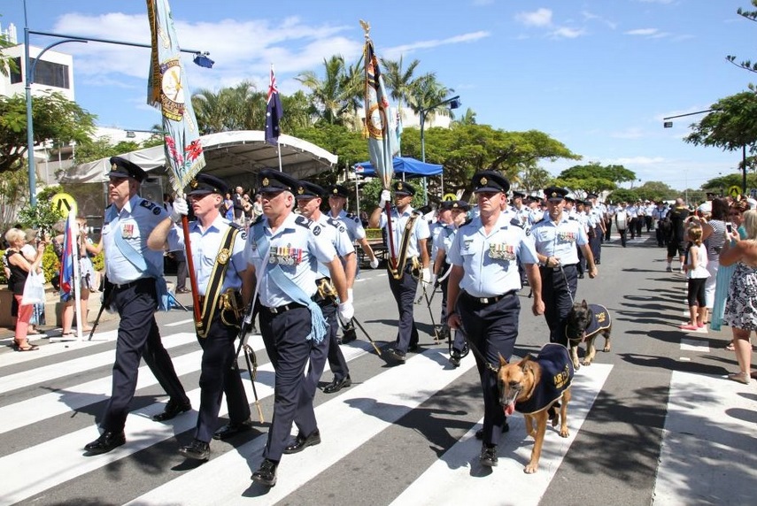 In 2014 Redland City granted freedom of entry to 95 Air Wing Photo: Redland City Bulletin