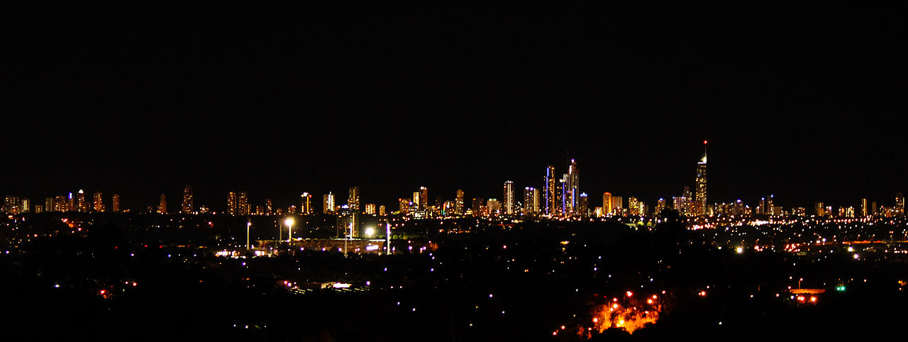 Gold Coast skyline by night Photo: Kelly Hunter