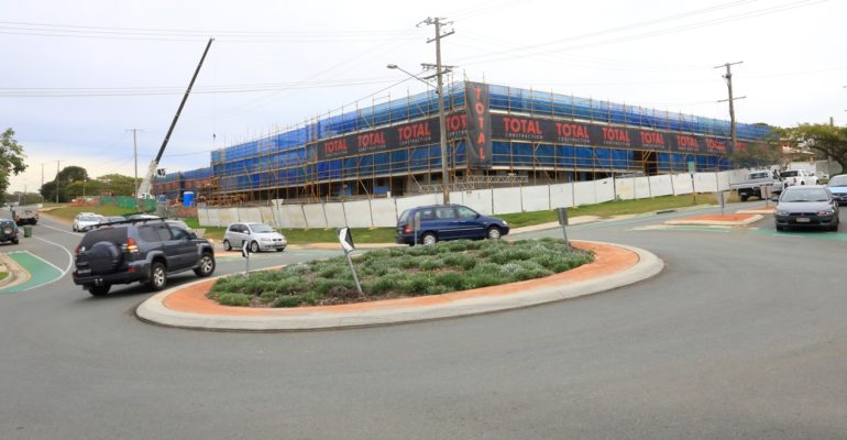 Parking is a concern at the construction site for an aged care facility in Smith Street Cleveland