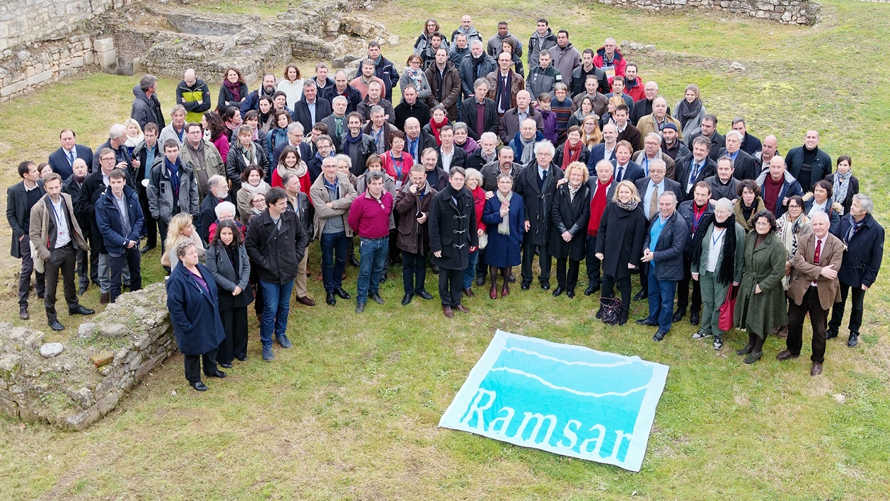 World Wetlands Day coordinated by the Ramsar Secretariat is Launched in Brouage France - Credit: Ramsar Convention © Thierry Degen - DREAL Nouvelle-Aquitaine Horizontal