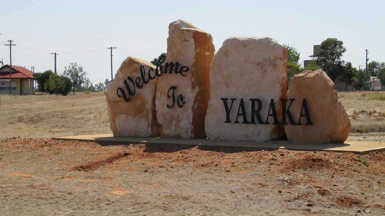 Yaraka is a small town with a population of 12 - visitors are very welcome