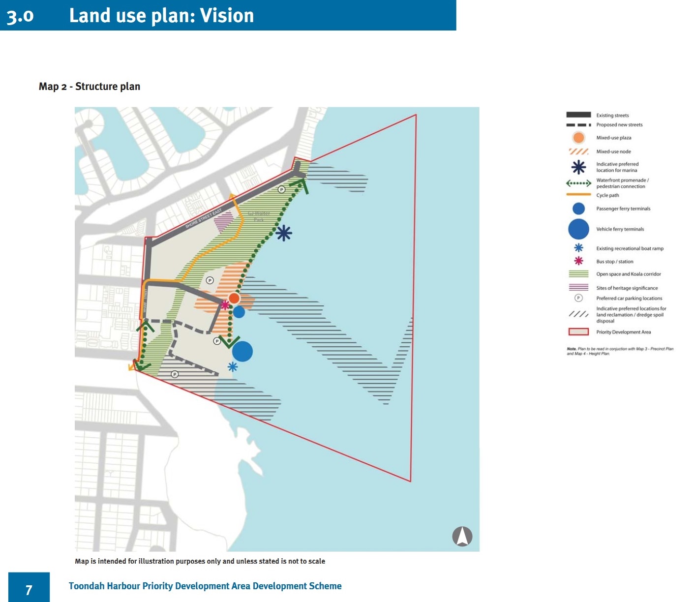 Toondah Harbour PDA final development scheme
