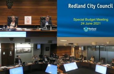 Redland City Council Budget meeting