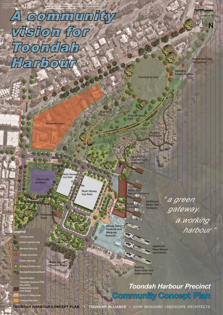 Toondah Harbour Concept Plan